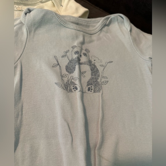 NWOT Carter’s 9 month onesies blue & white - Picture 2 of 5